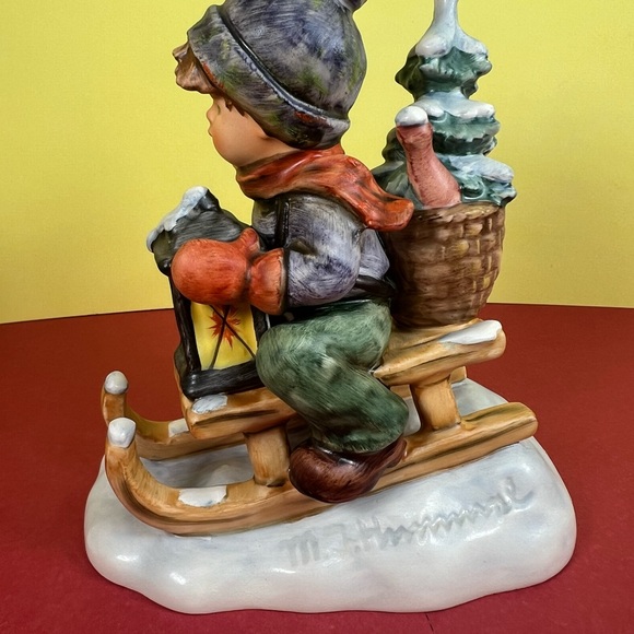 Goebel Hummel Ride Into Christmas Figurine#396 TMK-6 Vintage 1979 Mint Condition - Picture 12 of 17